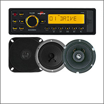 Tractor Cab Radio & Speakers